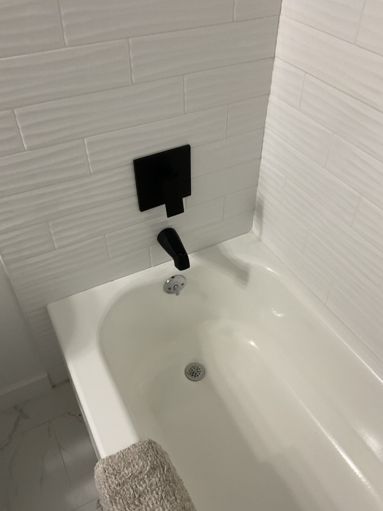 shower fixture install